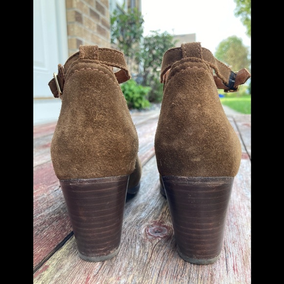 🍄🍀Frye Meghan Suede Shootie Booties - Picture 2 of 11